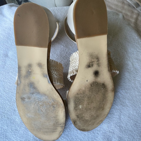 NINE WEST VERNELL FLAT SANDAL size 10 - Picture 8 of 8